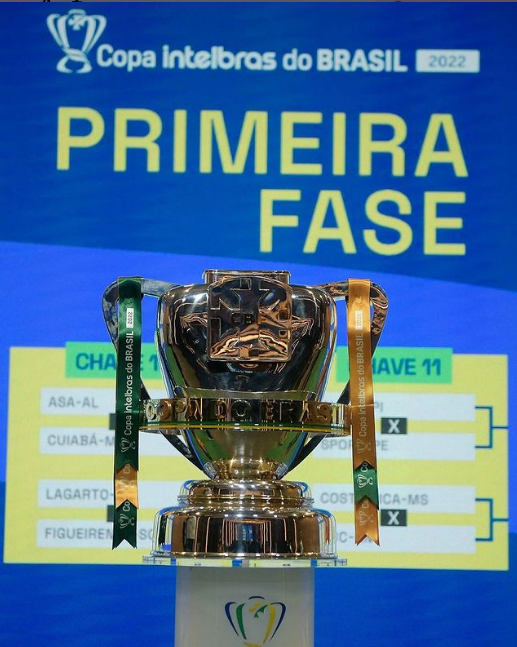 Confrontos da primeira fase da Copa do Brasil 2022 são definidos; veja os  jogos