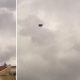 Vídeo mostra sofá voando