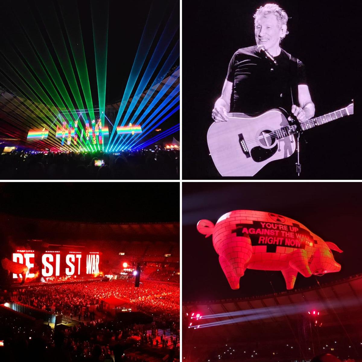 Roger Waters leva música e política ao palco do Mineirão nesta