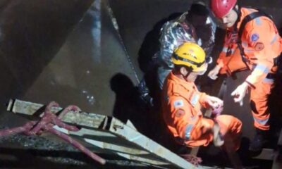 Homem é resgatado de fosso de 8 metros de profundidade em Capitólio