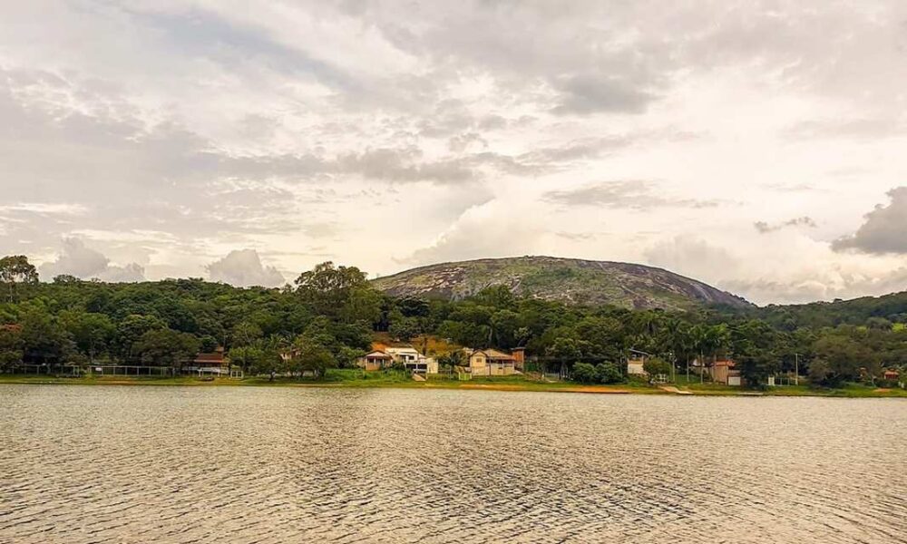 Barragem de Carmo do Cajuru, foto de arquivo — Foto: Prefeitura de Carmo do Cajuru/Divulgação