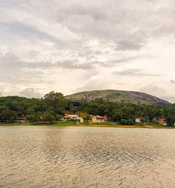 Barragem de Carmo do Cajuru, foto de arquivo — Foto: Prefeitura de Carmo do Cajuru/Divulgação