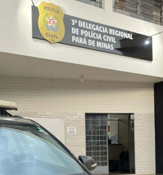 Delegacia de Polícia Civil em Pará de Minas — Foto: Polícia Civil/Divulgação