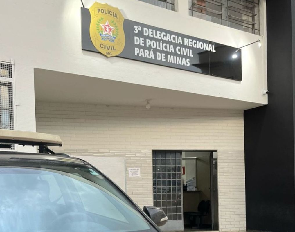 Delegacia de Polícia Civil em Pará de Minas — Foto: Polícia Civil/Divulgação