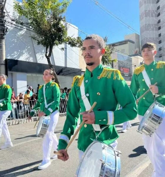 Desfile durante o aniversário de 112 anos de Divinópolis em 2024 — Foto: Prefeitura de Divinópolis/Divulgação
