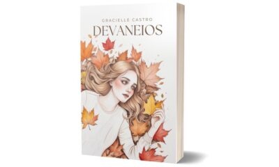 Capa do livro 'Devaneios' — Foto: Gracielle Castro/Arquivo pessoal