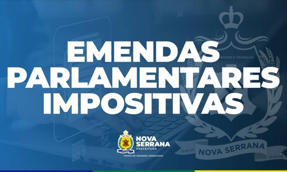 EMENDAS PARLAMENTARES 2025 - Créditos: Prefeitura de Nova Serrana/Divulgação