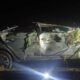 Motorista morre em acidente na MG-050, em Pedra do Indaiá — Foto: PMRv/Divulgação