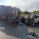 Motorista morre preso às ferragens após batida com carreta na BR-354
