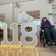Levino da Costa de Jesus completou 118 anos nesta terça-feira (6) em Pará de Minas — Foto: Marisa Melo/Divulgação