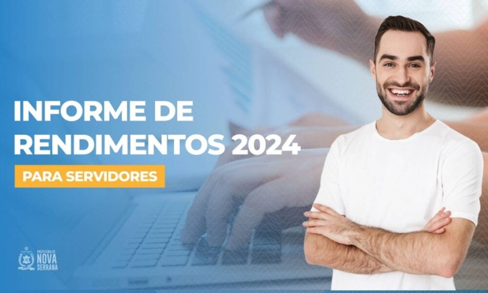 Prefeitura de Nova Serrana disponibiliza Informe de Rendimentos 2024 para servidores - Créditos: Prefeitura de Nova Serrana/Divulgação