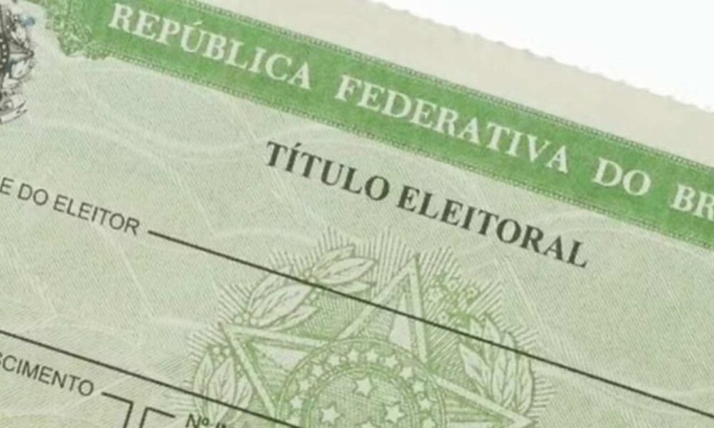 Título de eleitor — Foto: TRE/Reprodução
