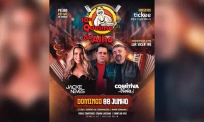 10ª QUEIMA DO ALHO UNE GASTRONOMIA, MÚSICA E SOLIDARIEDADE EM NOVA SERRANA - Créditos: Prefeitura de Nova Serrana/Divulgação