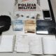 Após denúncia anônima, Policia Militar prende dois suspeitos por tráfico de drogas na BR-262 - Foto: Rádio Santa Cruz FM
