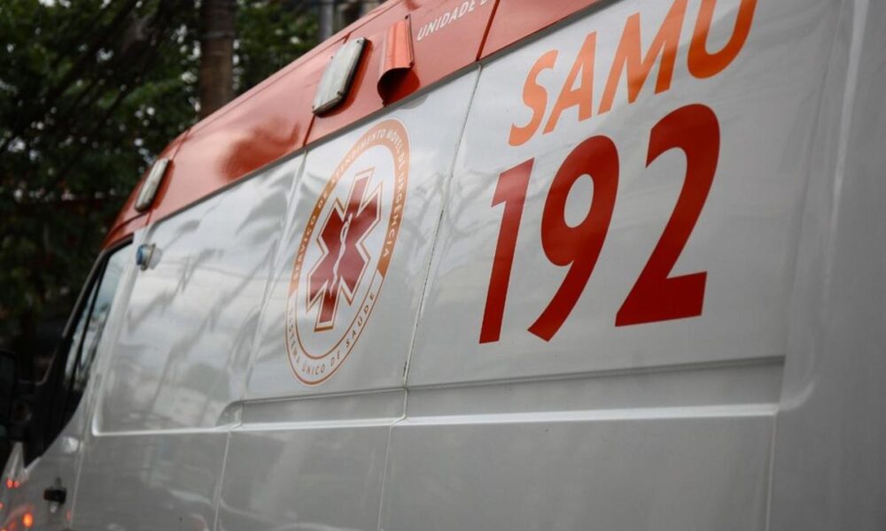 Ambulância do Samu — Foto: Vanessa Rodrigues/A Tribuna Jornal