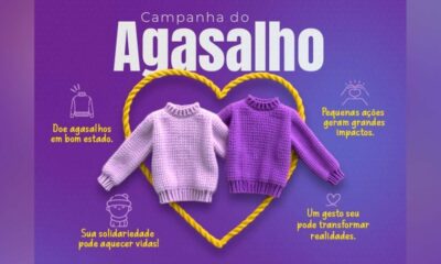 CAMPANHA DO AGASALHO 2025: AJUDE A AQUECER QUEM MAIS PRECISA - Créditos: Prefeitura de Nova Serrana/Divulgação