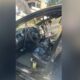 Carro fica destruído após pegar fogo no Bairro Bom Pastor, em Divinópolis 18-06-2025 — Foto: Corpo de Bombeiros/Divulgação