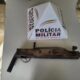 Homem é morto e suspeito diz que agiu para defender companheira de ameaças do ex em São Sebastião do Oeste — Foto: Polícia Militar/ Divulgação