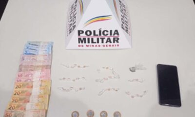 PM realiza operação e prende homem suspeito de tráfico de drogas no Bairro São Paulo - 1