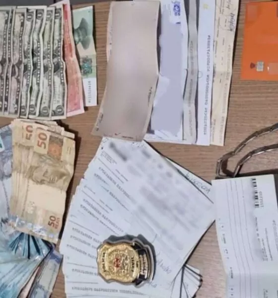 Quadrilha de agiotagem: relógios de luxo e R milhões foram apreendidos — Foto: Polícia Civil/ Divulgação