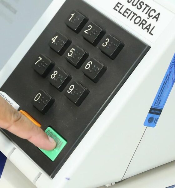 Urna eletrônica eleitoral — Foto: Divulgação/TSE