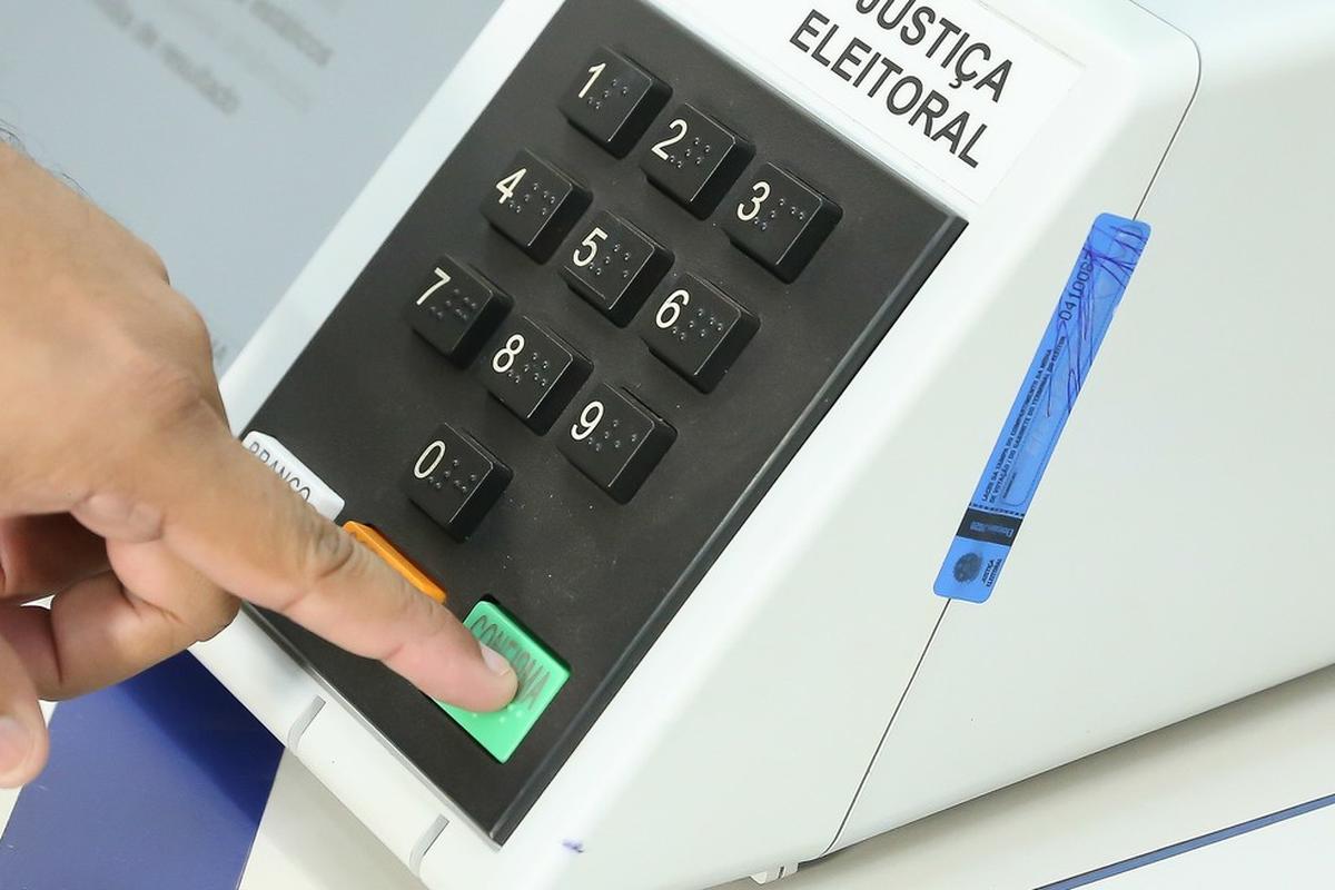 Urna eletrônica eleitoral — Foto: Divulgação/TSE
