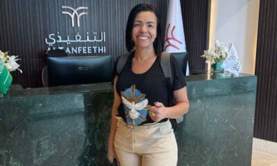Vice-prefeita de Divinópolis, Janete Aparecida, deixa Arabia Saudita e segue para o Brasil — Foto: Redes sociais/Reprodução