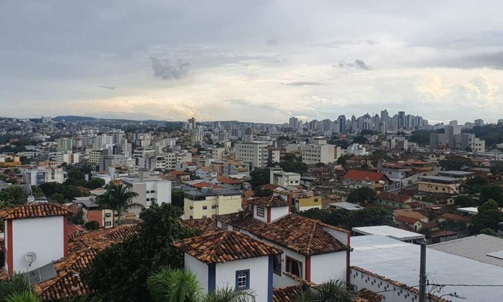 Vista de Divinópolis - Bairro Bom Pastor — Foto: Valquíria Souza/TV Integração