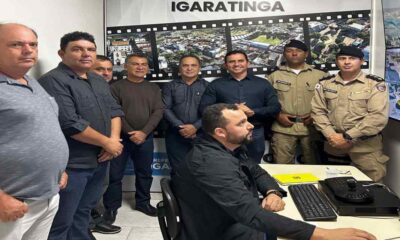 Igaratinga inaugura Central de Videomonitoramento - Foto: Rádio Santa Cruz FM