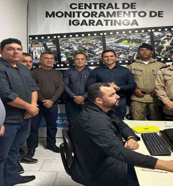 Igaratinga inaugura Central de Videomonitoramento - Foto: Rádio Santa Cruz FM