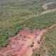 Empresa de Divinópolis é suspeita de envolvimento em extração ilegal de minério de ferro em área de preservação ambiental — Foto: Polícia Federal/Divulgação