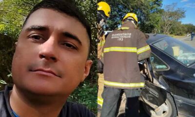 Jair Joaquim da Silva Júnior, trabalhador que estava desaparecido após sair para sacar dinheiro do pai em Divinópolis morre em acidente 09-07-2025 — Foto: Corpo de Bombeiros/Divulgação