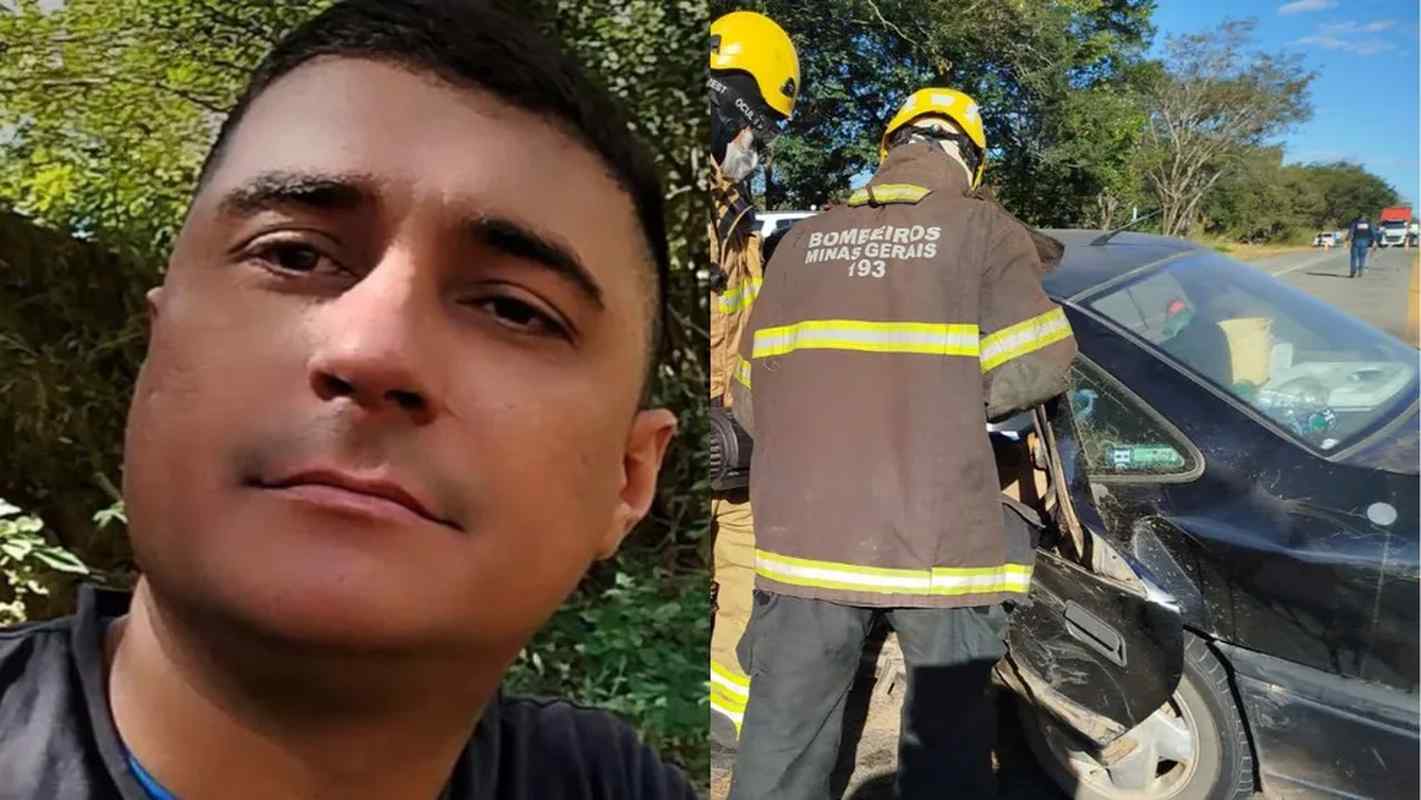 Jair Joaquim da Silva Júnior, trabalhador que estava desaparecido após sair para sacar dinheiro do pai em Divinópolis morre em acidente 09-07-2025 — Foto: Corpo de Bombeiros/Divulgação