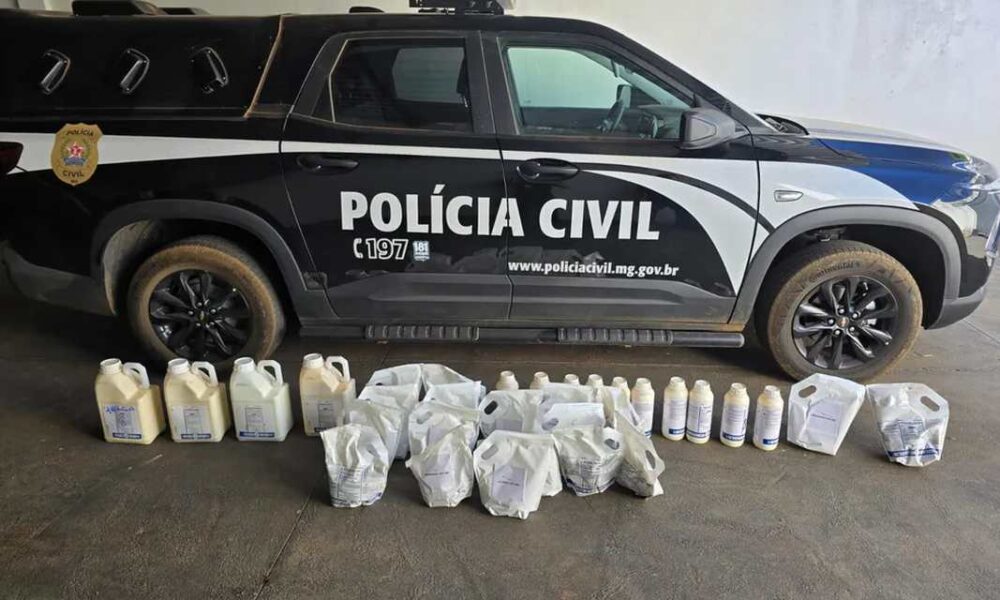 Operação Ianque desarticula quadrilha especializada em furtos e roubos a propriedades rurais no Sul de Minas — Foto: Polícia Civil