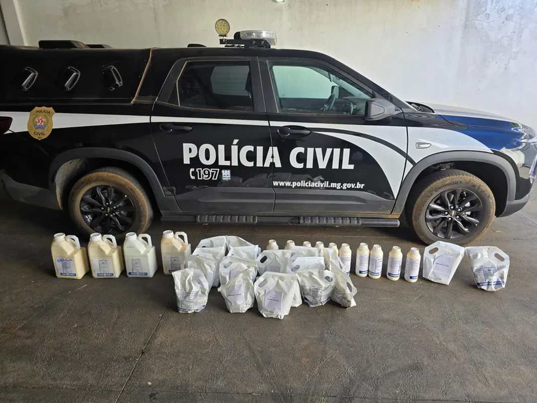 Operação Ianque desarticula quadrilha especializada em furtos e roubos a propriedades rurais no Sul de Minas — Foto: Polícia Civil