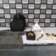 Homem é preso após furtar três peças de queijo e ameaçar com uma faca os funcionários do supermercado — Foto: Polícia Militar/Divulgação